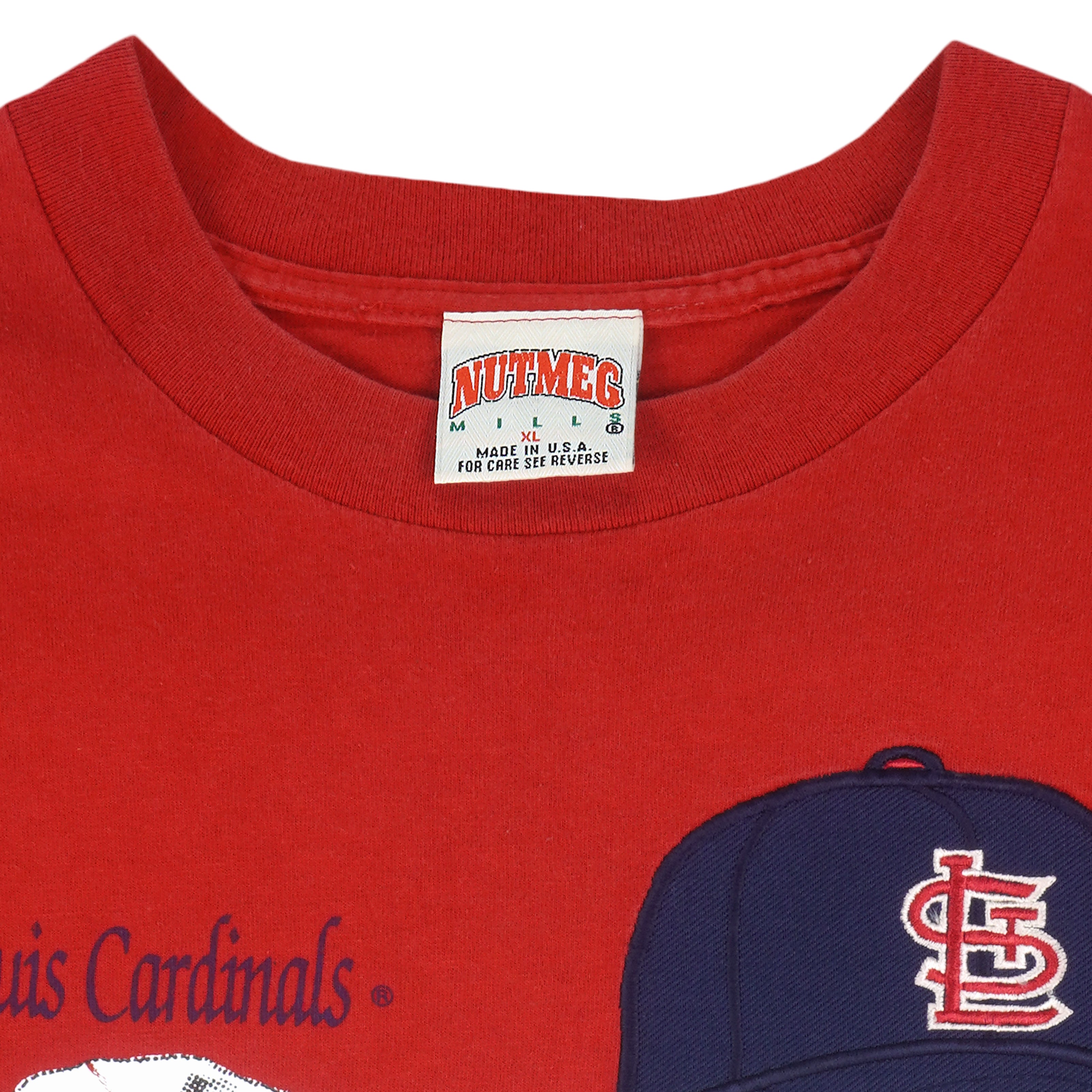 Vintage St Louis Cardinals T-shirt 90s MLB Baseball Made in USA