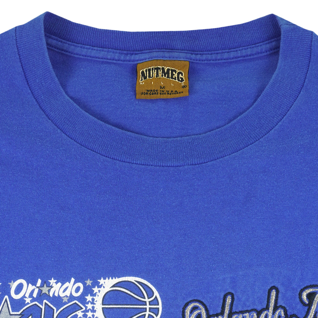 NBA (Nutmeg) - Orlando Magic Single Stitch T-Shirt 1990s Medium Vintage Retro Basketball