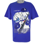 MLB (Nutmeg) - Los Angeles Dodgers Locker Room T-Shirt 1990s X-Large