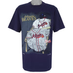 MLB (Nutmeg) - Atlanta Braves Locker Room T-Shirt 1995 Large