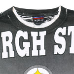 NFL (Magic Johnson Ts) - Pittsburgh Steelers All Over prints T-Shirt 1994 X-Large Vintage Retro Football