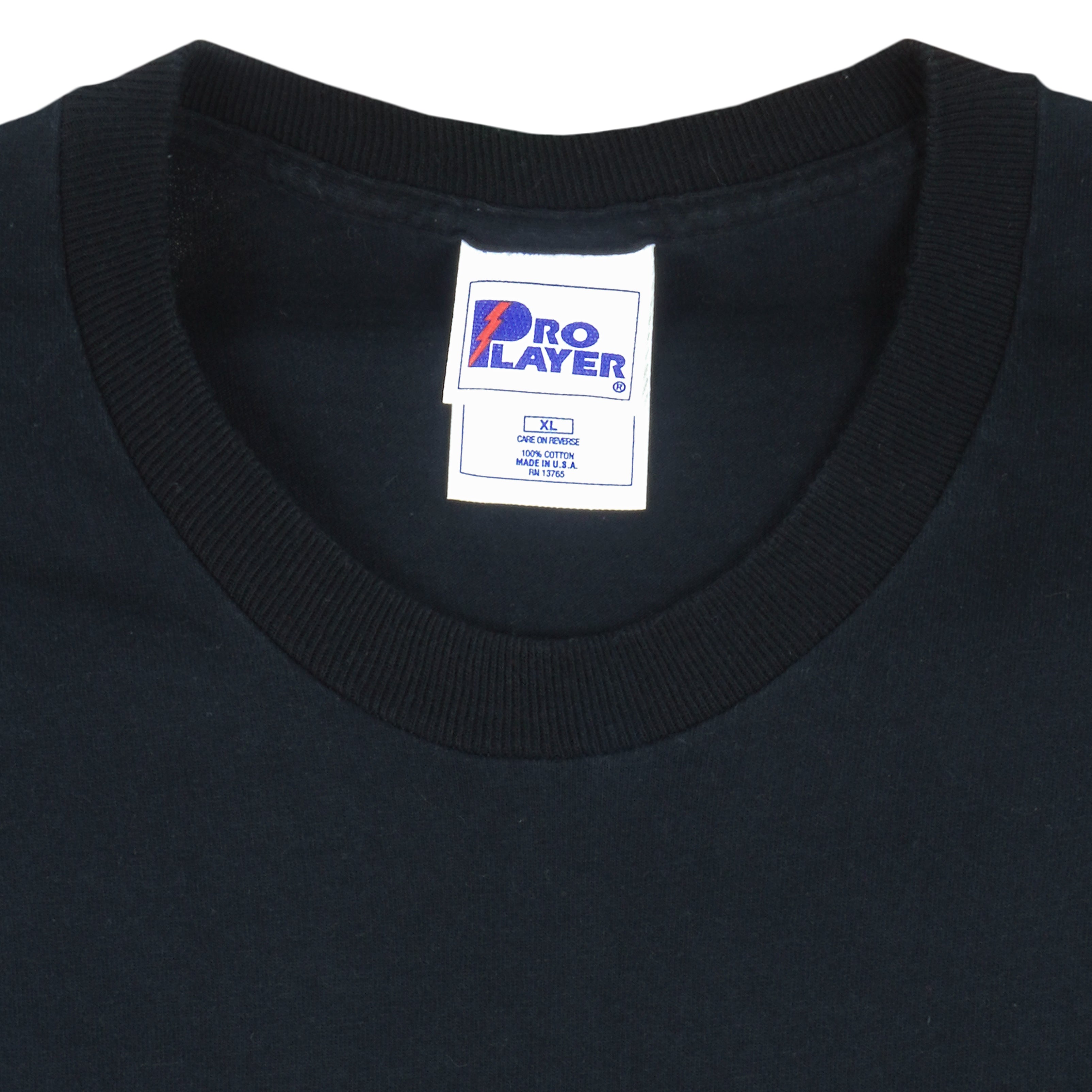 NHL - New Jersey Devils Embroidered Single Stitch T-Shirt 1990s X-Large Vintage Retro Hockey