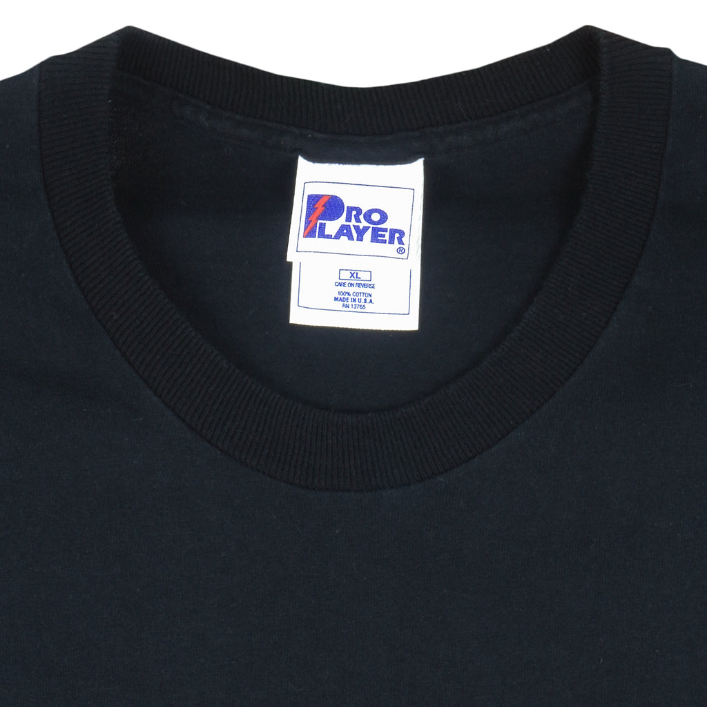 NHL - New Jersey Devils Embroidered Single Stitch T-Shirt 1990s X-Large Vintage Retro Hockey