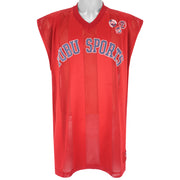 FUBU - Red Fubu Sports League 05 Jersey 1990s XX-Large Vintage Retro