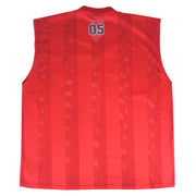 FUBU - Red Fubu Sports League 05 Jersey 1990s XX-Large Vintage Retro