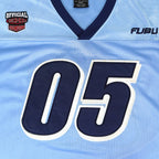 FUBU - Blue Official Champions 05 Jersey 1990s 3X-Large Vintage Retro