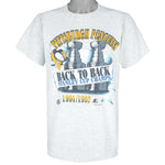 Starter - Pittsburgh Penguins Back to Back Champions T-Shirt 1992 Medium