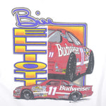 NASCAR - Bill Elliott Budweiser Single Stitch T-Shirt 1990s X-Large Vintage Retro