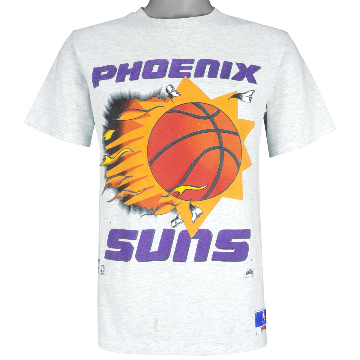 NBA (Nutmeg) - Phoenix Suns T-Shirt 1990s Medium Vintage Retro Basketball