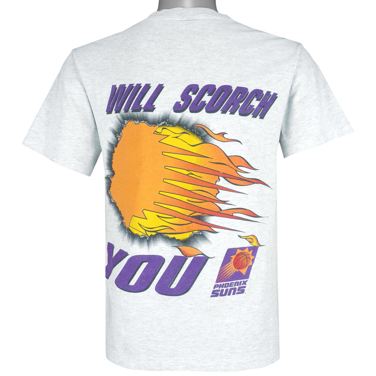 NBA (Nutmeg) - Phoenix Suns T-Shirt 1990s Medium Vintage Retro Basketball