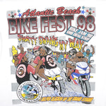 Vintage (Oneita) - Atlantic Beach Bike Fest Racing T-Shirt 1998 X-Large Vintage Retro