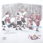 Vintage (Hanes) - Team Canada Paul Henderson Summit Series Anniversary T-Shirt 1990s X-Large Vintage Retro Hockey