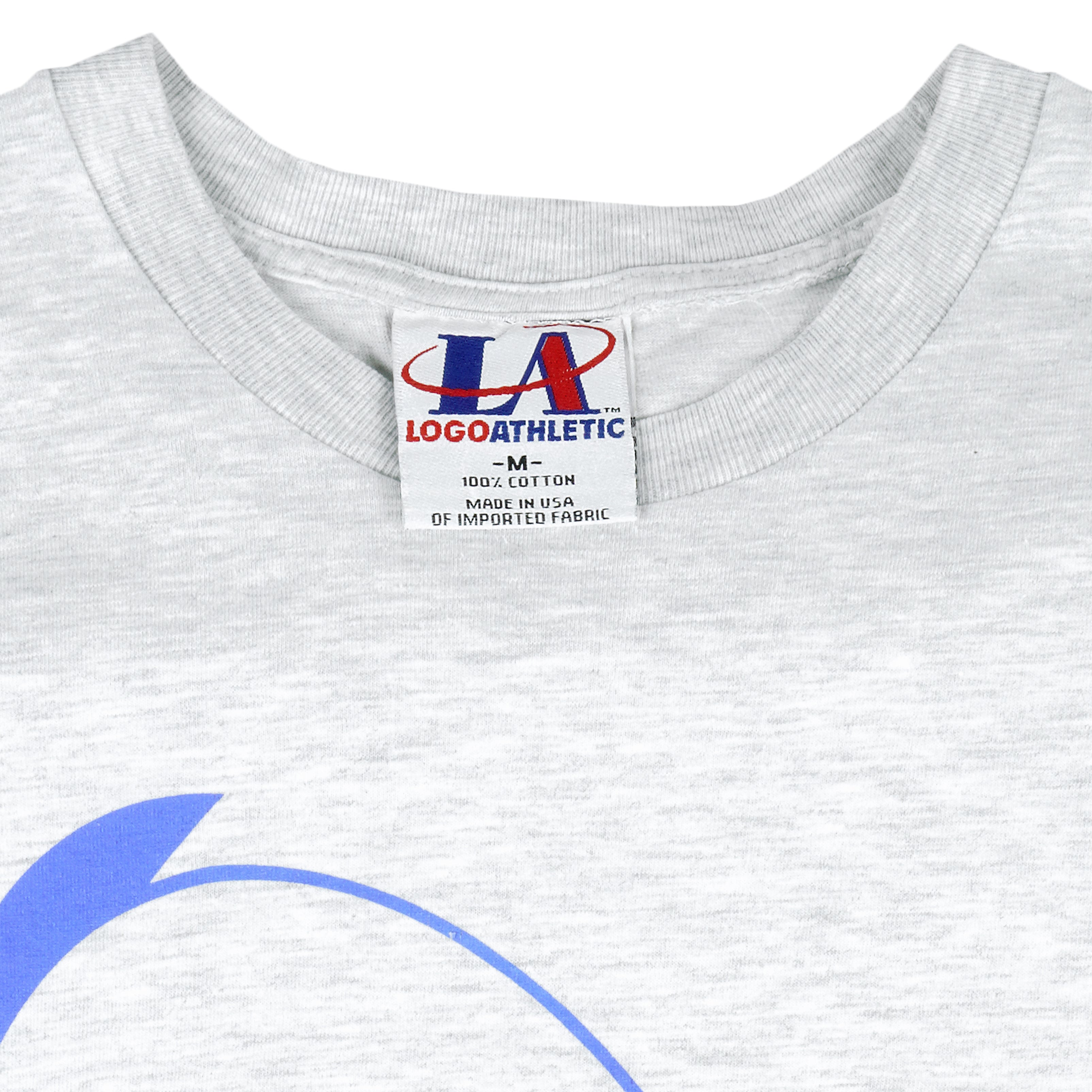 NBA (Logo Athletic) - Cleveland Cavaliers Big Logo T-Shirt 1990s Medium Vintage Retro Basketball
