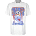 NHL (Salem) -  New York Rangers Champions T-Shirt 1994 X-Large Vintage Retro Football