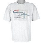 Vintage (Jostens) - Boeing B-52 Stratofortress T-Shirt 1990s Large Vintage Retro