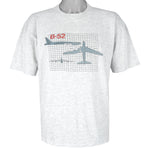 Vintage (Jostens) - Boeing B-52 Stratofortress T-Shirt 1990s Large Vintage Retro
