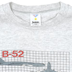 Vintage (Jostens) - Boeing B-52 Stratofortress T-Shirt 1990s Large Vintage Retro