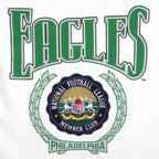 NFL (Home Team) - Philadelphia Eagles Single Stitch T-Shirt 1990s X-Large Vintage Retro Football