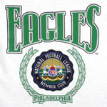 NFL (Home Team) - Philadelphia Eagles Single Stitch T-Shirt 1990s X-Large Vintage Retro Football