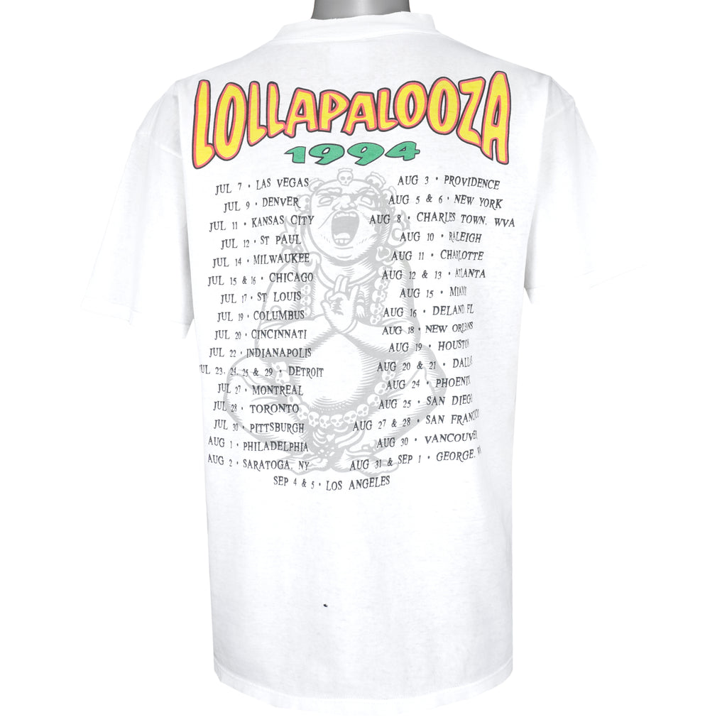 Vintage (Tultex) - Lollapalooza, Tour T-Shirt 1994 X-Large Vintage Retro