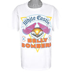 Vintage - White Castle Belly Bombers T-Shirt 1990 X-Large