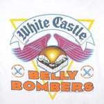 Vintage - White Castle Belly Bombers T-Shirt 1990 X-Large Vintage Retro