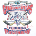 Starter - Florida Panthers Champs T-Shirt 1996 X-Large Vintage Retro Hockey