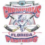 Starter - Florida Panthers Champs T-Shirt 1996 X-Large Vintage Retro Hockey