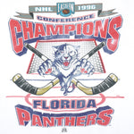 Starter - Florida Panthers Champs T-Shirt 1996 X-Large Vintage Retro Hockey