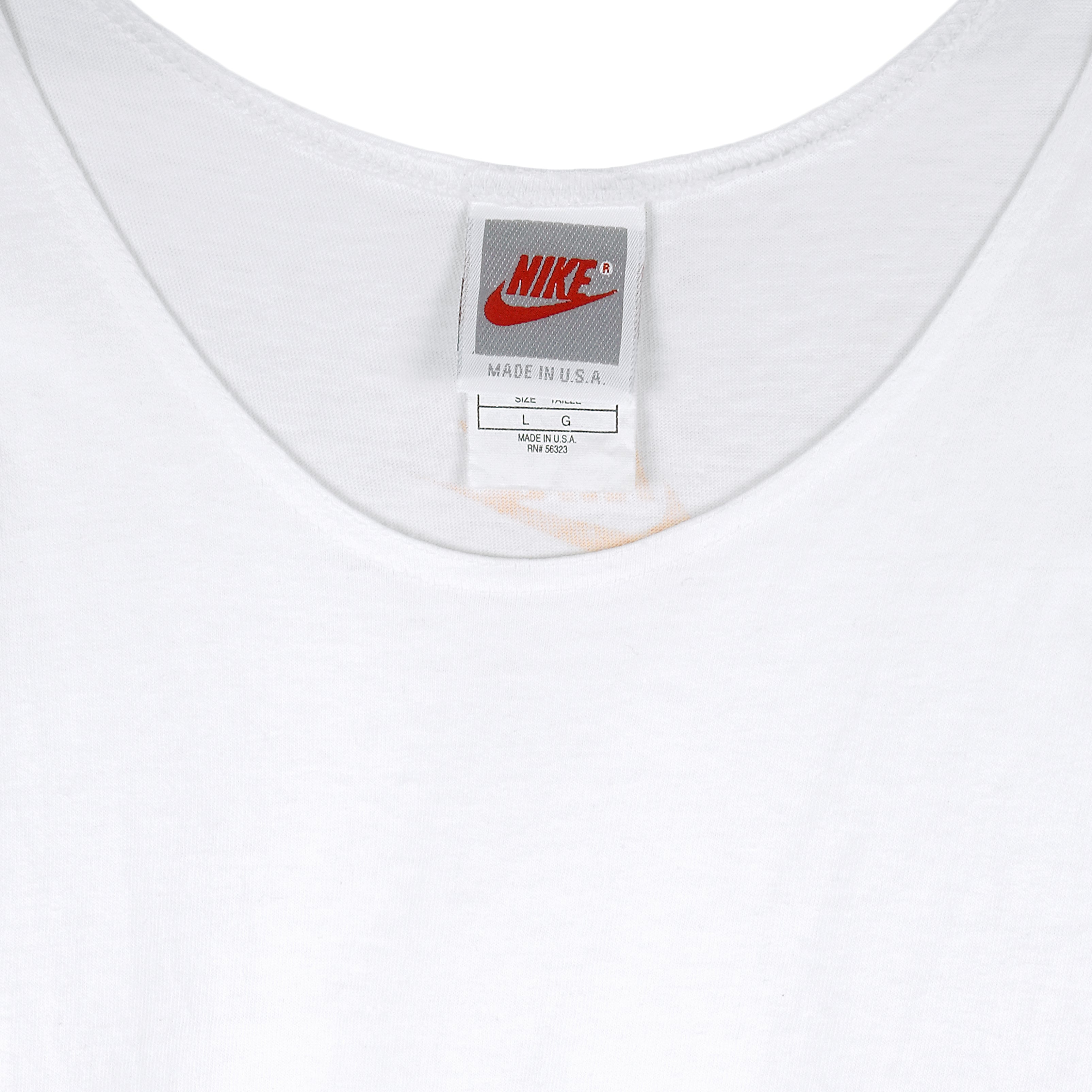 Nike - Jordan Air Basketball Tank Top 1990s Large Vintage Retro Basketball