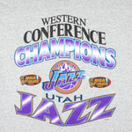 NBA (True-Fan) - Utah Jazz Champs T-Shirt 1997 X-Large Vintage Retro Basketball
