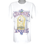 MLB (Delta) - New York Yankees World Series Champions T-Shirt 1998 X-Large Vintage Retro Baseball