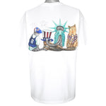 Vintage (Prints of Tails) - The Cats of Washington DC T-Shirt 1990s 2X-Large Vintage Retro