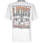 CFL (Softwear) - BC Lions Grey Cup Champions T-Shirt 1994 Medium Vintage Retro Football