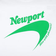 Vintage - Newport Cigarette Single Stitch T-Shirt 1990s Medium Vintage Retro