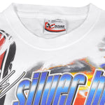 NASCAR (Chase) - Sterling Marlin Silver Bullet All Over Print T-Shirt 2002 Large Vintage Retro