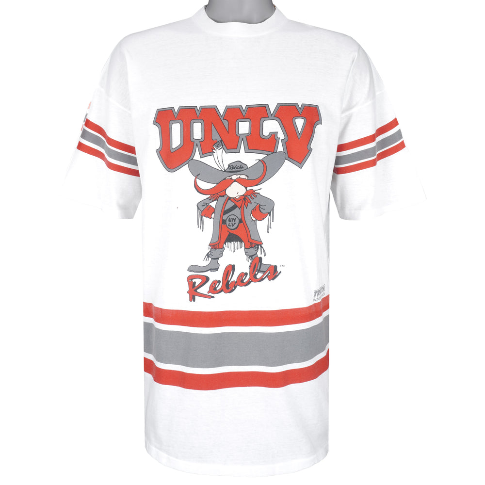NCAA - UNLV Rebels Single Stitch T-Shirt 1994 X-Large Vintage Retro College