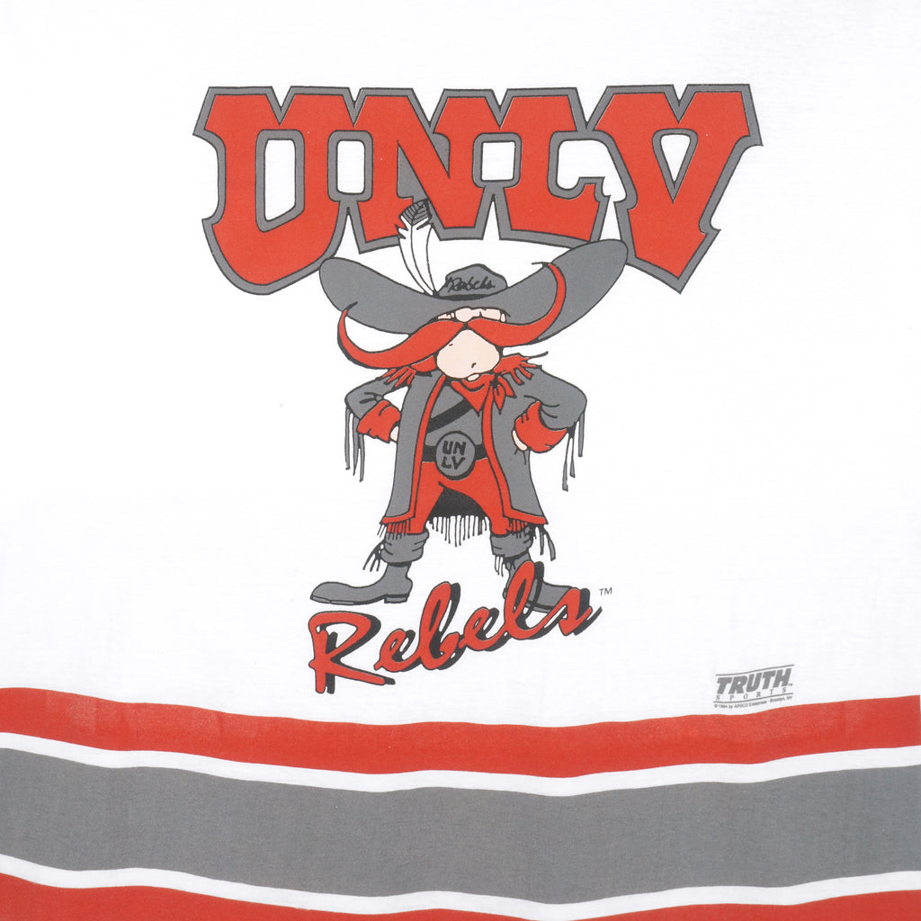 NCAA - UNLV Rebels Single Stitch T-Shirt 1994 X-Large Vintage Retro College