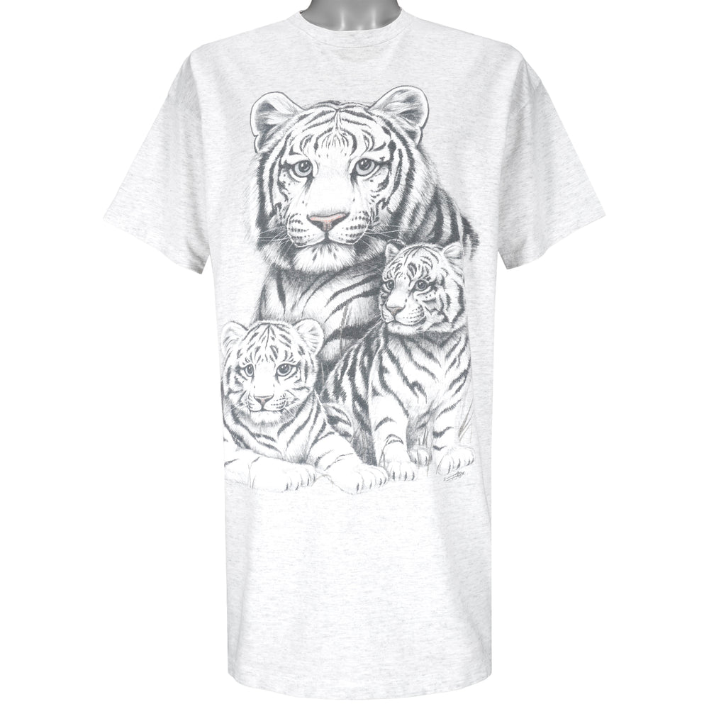 Vintage (Lollipop) - Tigers Single Stitch T-Shirt 1990s XX-Large Vintage Retro