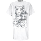 Vintage (Lollipop) - Tigers Single Stitch T-Shirt 1990s XX-Large Vintage Retro