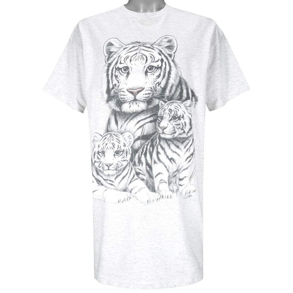 Vintage (Lollipop) - Tigers Single Stitch T-Shirt 1990s XX-Large Vintage Retro