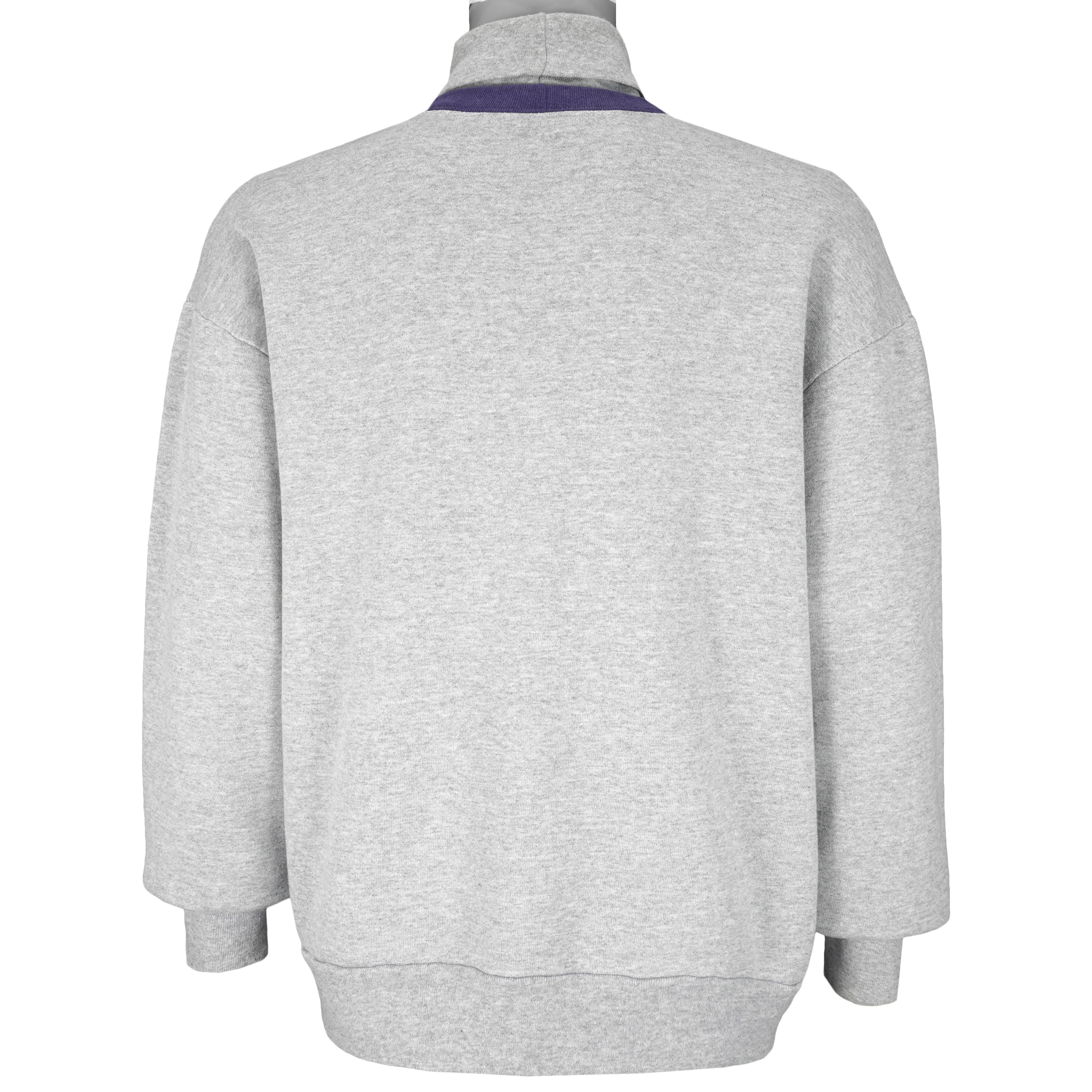 NFL (Majestic) - Dallas Cowboys Turtleneck Sweatshirt 1990s X-Large Vintage Retro Football