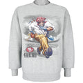 NFL (Lee) - San Francisco 49ers Crew Neck Sweatshirt 2001 Medium Vintage Retro Football