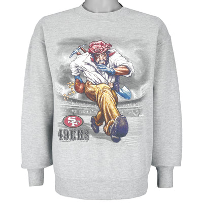 NFL (Lee) - San Francisco 49ers Crew Neck Sweatshirt 2001 Medium