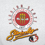 NCAA (Home Team) - Florida State Seminoles Crew Neck Sweatshirt 1990s Large Vintage Retro College