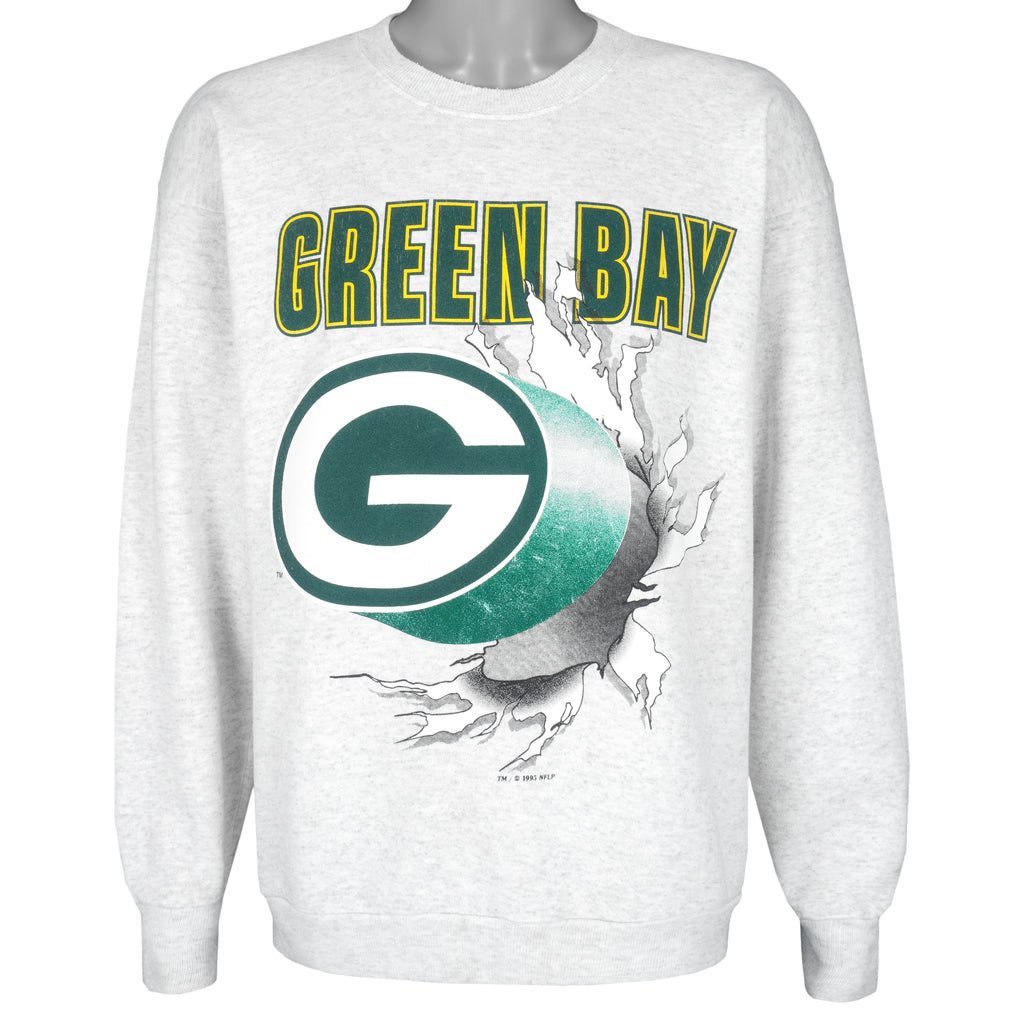 NFL - Green Bay Packers Breakout Crew Neck Sweatshirt 1995 X-Large Vintage Retro Football
