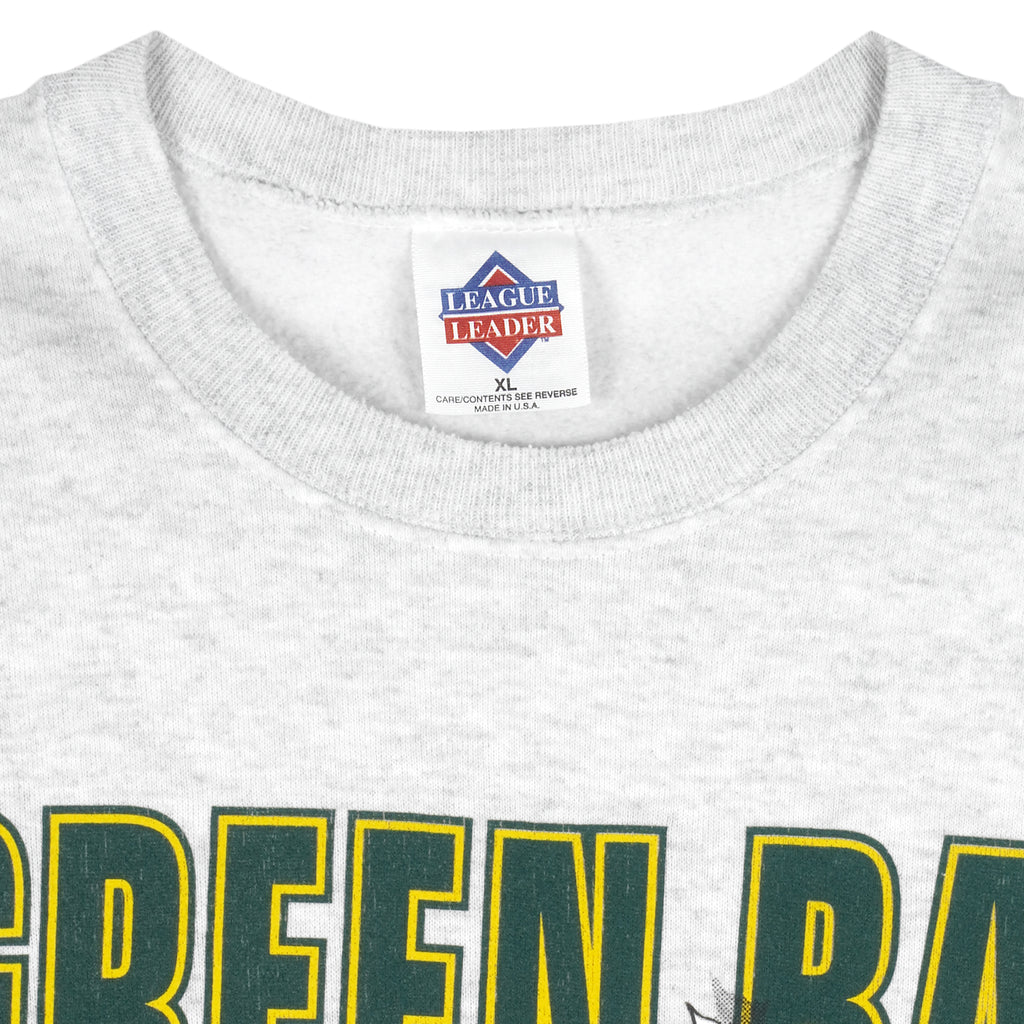 NFL - Green Bay Packers Breakout Crew Neck Sweatshirt 1995 X-Large Vintage Retro Football