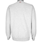 NFL (Nutmeg) - Green Bay Packers Big Logo Crew Neck Sweatshirt 1990s Large Vintage Retro Football