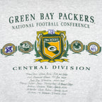NFL (Nutmeg) - Green Bay Packers Big Logo Crew Neck Sweatshirt 1990s Large Vintage Retro Football