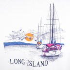 Vintage - Long Island Crew Neck Sweatshirt 1990s Large Vintage Retro